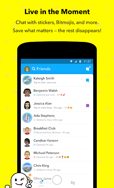 Snapchat 10 59 5 0 دانلود نرم افزار اسنپ چت برای اندروید